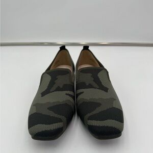 LOUISE et CIE Artemid Camo Knit Slip On Loafer Flats Womens Size 7